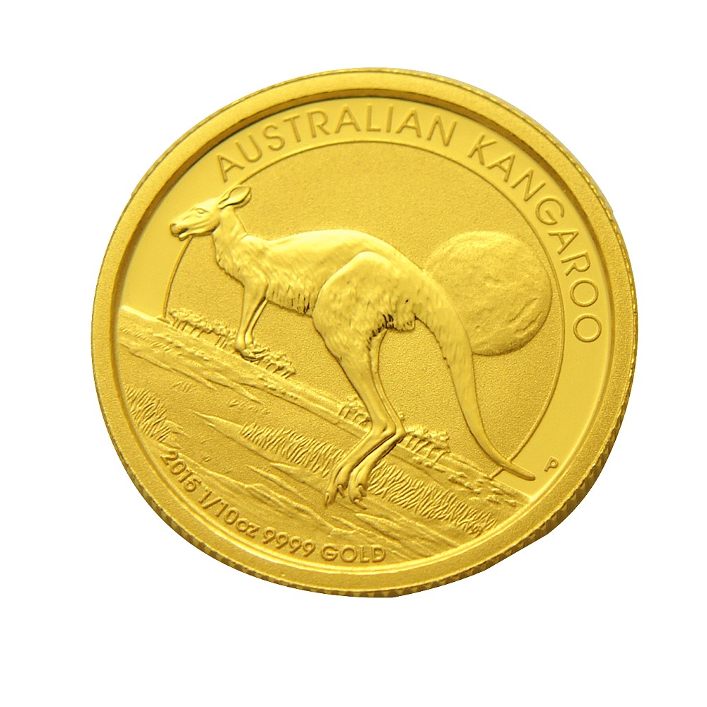 2015年澳洲袋鼠金幣-1/10盎司(OZ)