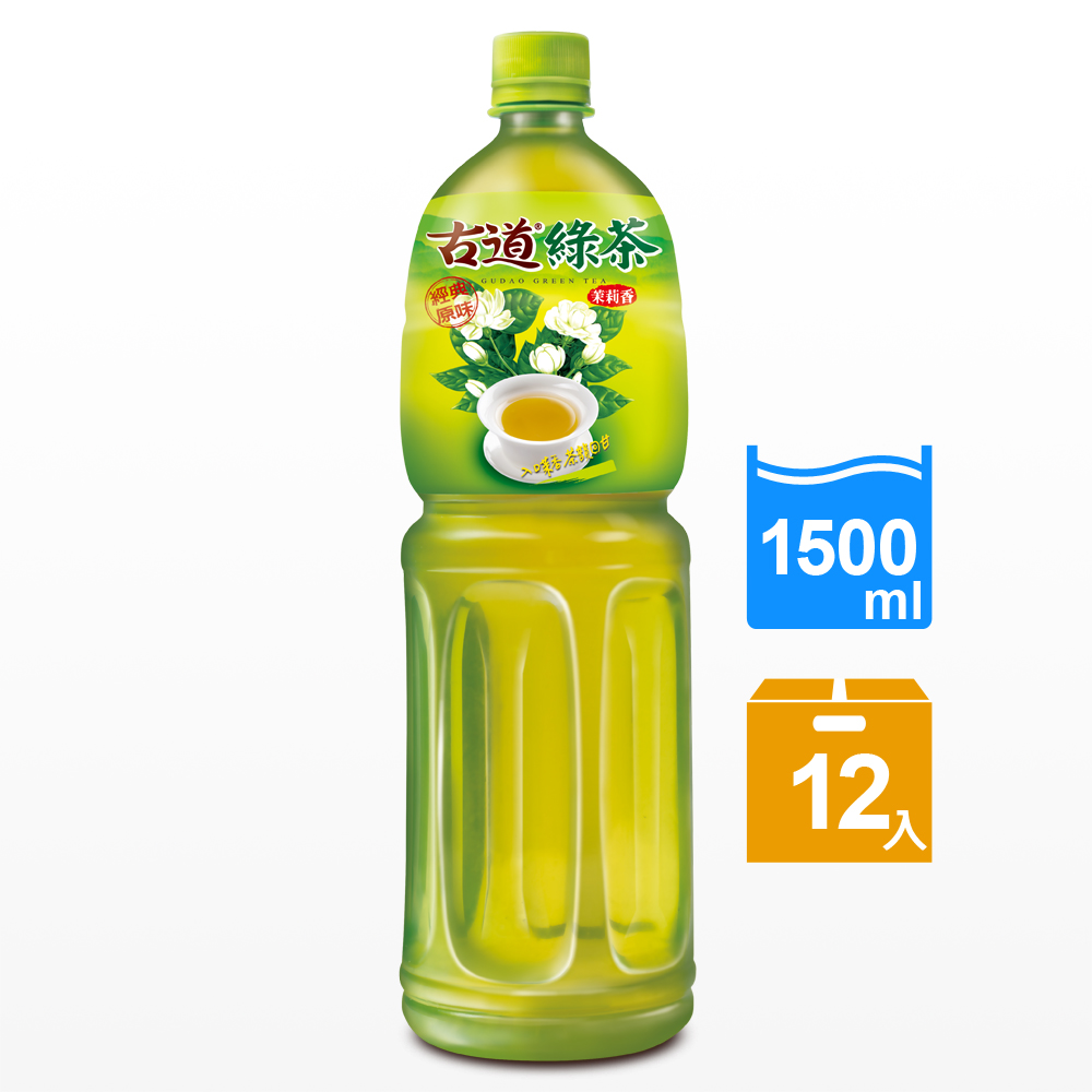 古道 綠茶(1500mlx12瓶)