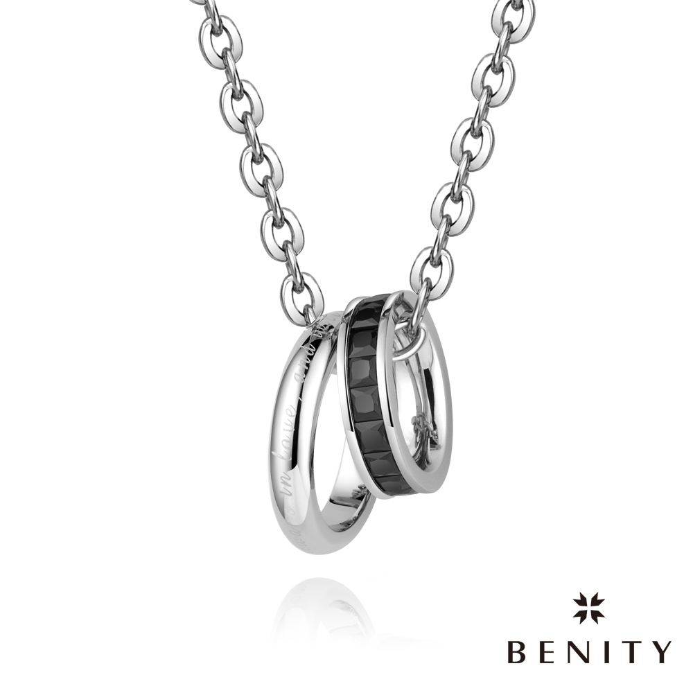 BENITY 雋永 戒指設計 316L醫療級白鋼/西德鋼 情侶款男項鍊