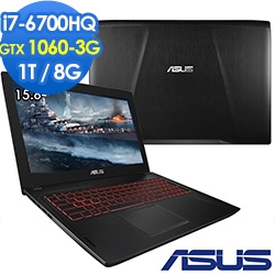 ASUS FX502 15吋電競筆電