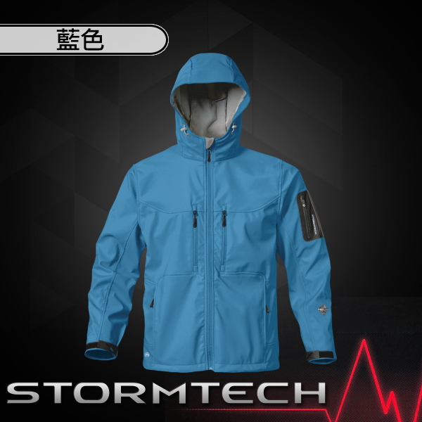 【加拿大STORMTECH】HS-1W獨家輕薄防水透氣刷毛保暖外套-女-黑