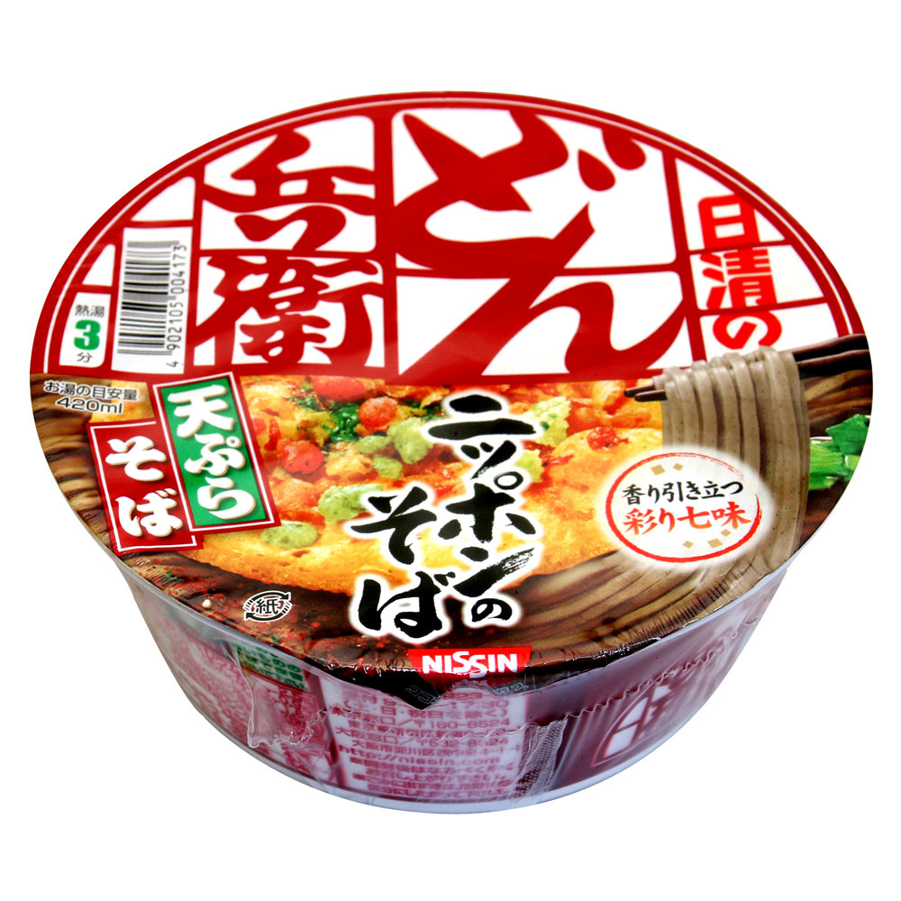 日清 兵衛風味蕎麥碗麵-天婦羅(100g)