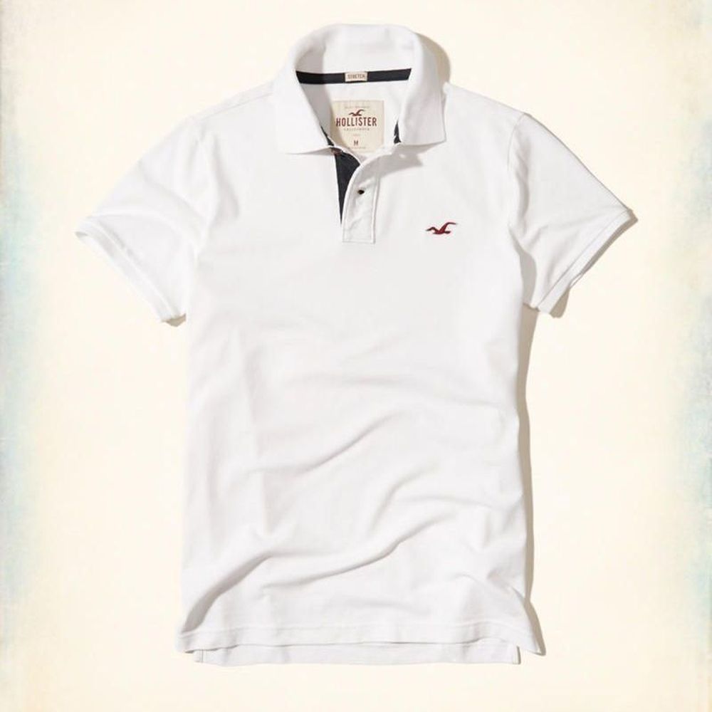 Hollister HCO POLO 白色 0350