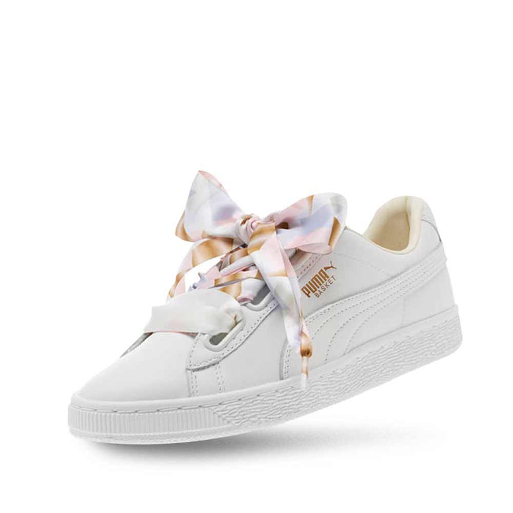 puma basket heart geo camo