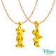 Disney迪士尼系列金飾 黃金墜子-可愛米奇+可愛美妮款 送項鍊 product thumbnail 1