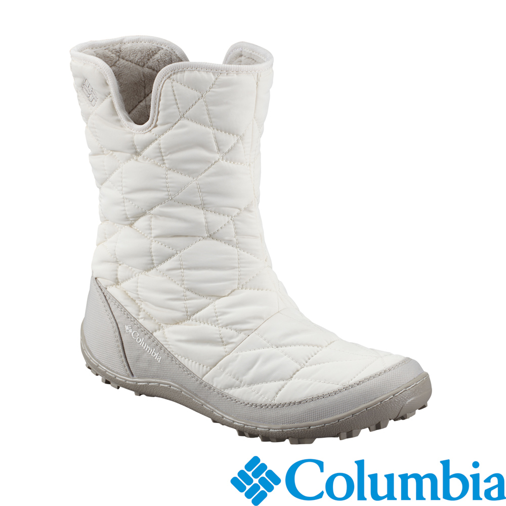 Columbia-保暖防水健走靴-白色-UBL15970WT