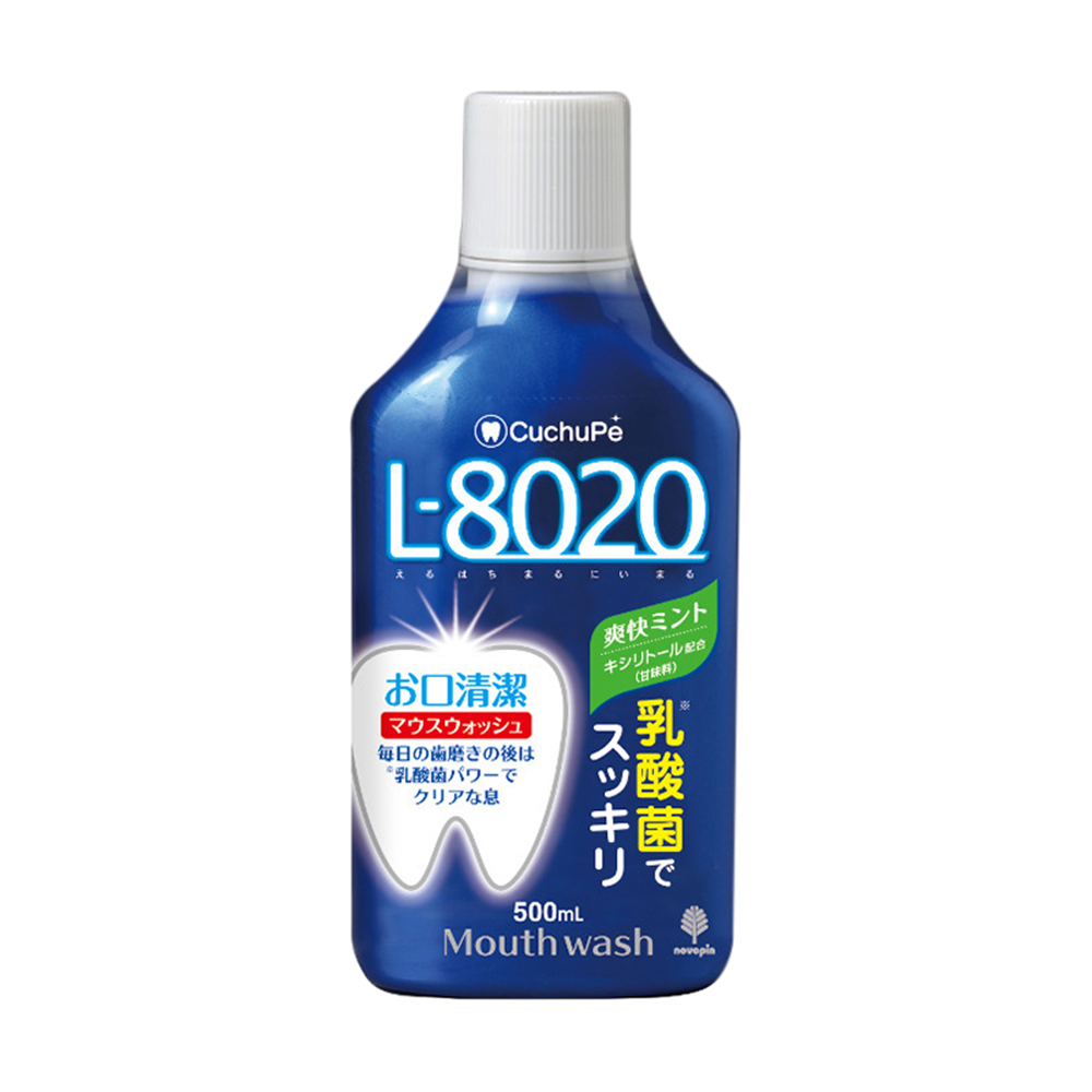 日本製 NEW L8020乳酸菌漱口水罐裝 清新薄荷 500ml