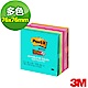 3M Post-It 利貼狠黏便條紙混色包 (654-5SSMIA) product thumbnail 1