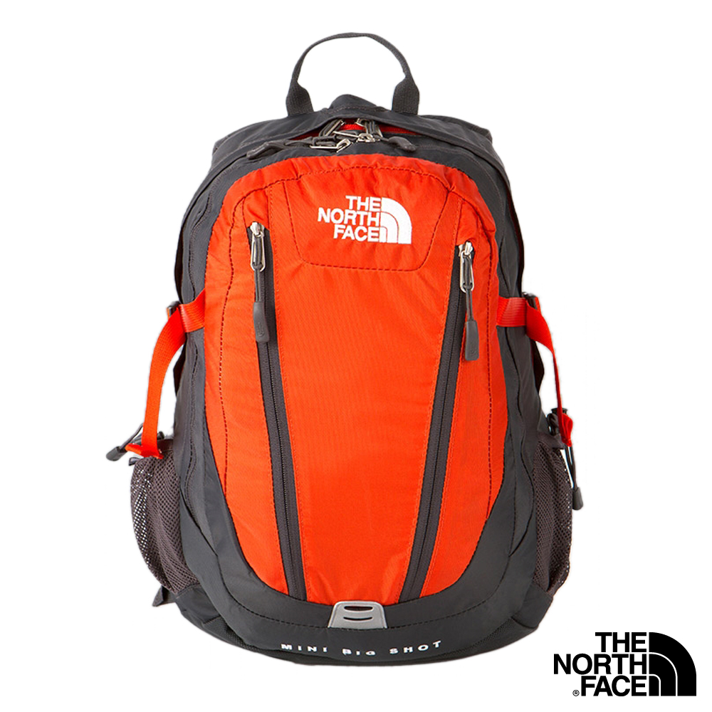 The North Face MINI BIG SHOT 13吋電腦背包磚紅/墨灰| Yahoo奇摩購物中心