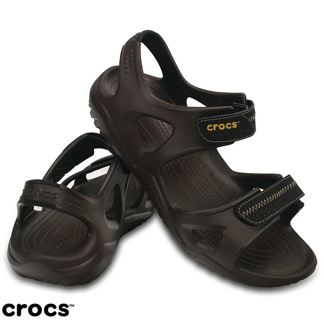 Crocs 卡駱馳 (男鞋) 男士激浪涉水涼鞋 203965-23K