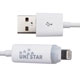 UNI STAR USB2.0 A公-Lightning8P發光手機線 1公尺 product thumbnail 1
