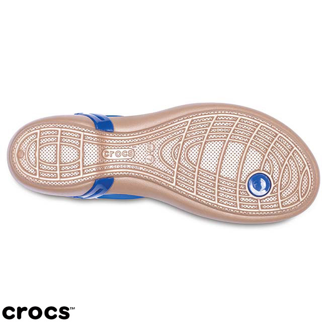 Crocs 卡駱馳 (女鞋) 伊莎貝拉T型涼鞋 204859-4HS