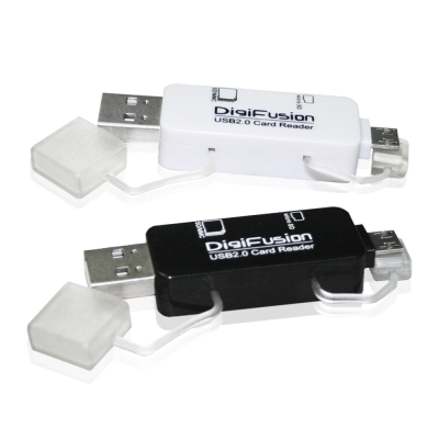 伽利略 Micro USB/USB 雙介面 OTG 讀卡機