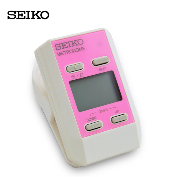 SEIKO DM51 隨身型 電子節拍器(粉)