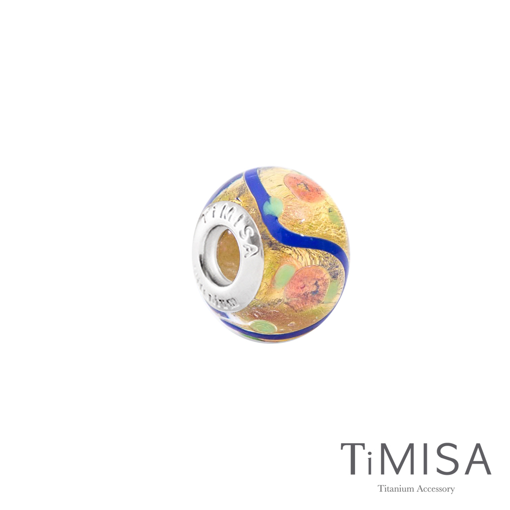 TiMISA《風情(11mm)》純鈦琉璃 墜飾串珠