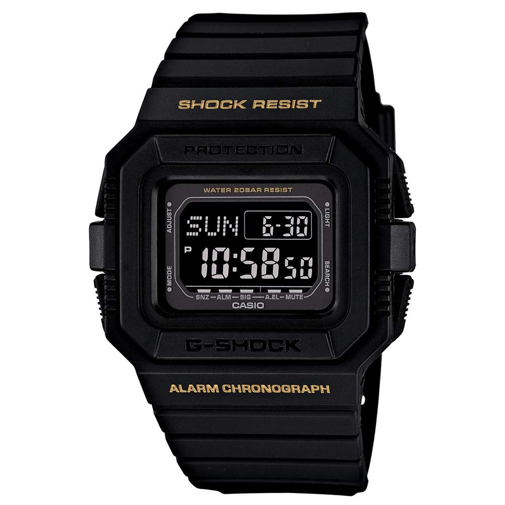 G-SHOCK 時尚風潮復刻玩酷設計概念錶-黑/46.2mm