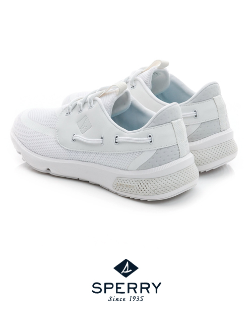 SPERRY 全新進化7SEAS全方位休閒鞋(中性款)-白