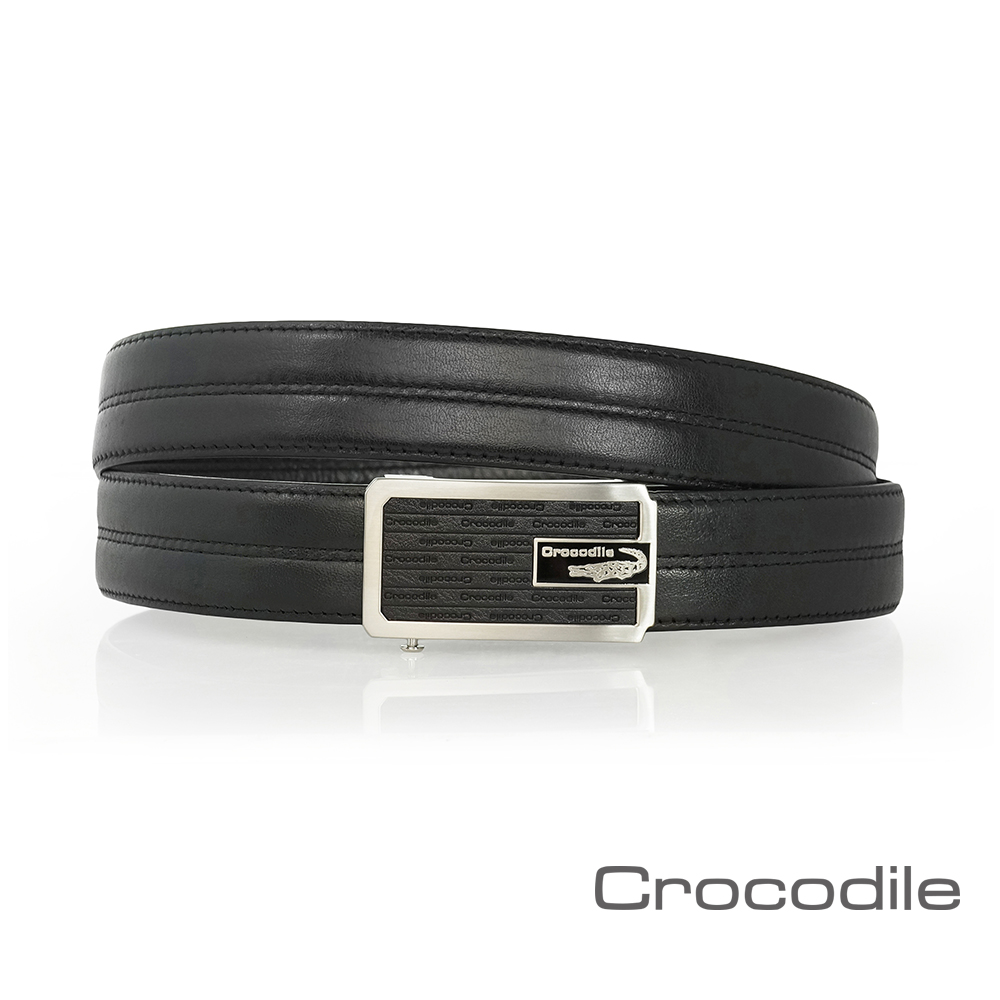 Crocodile 紳士自動穿扣皮帶 0101-42012-01