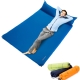 PUSH!登山戶外用品雙人枕頭帶自動充氣墊睡墊防潮墊床墊加大版 product thumbnail 1