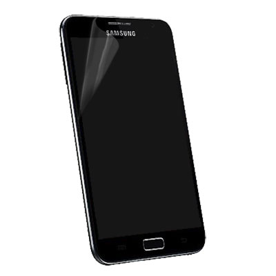 Samsung GALAXY Note N7000 晶磨抗刮高光澤(亮面)機身正面保護貼