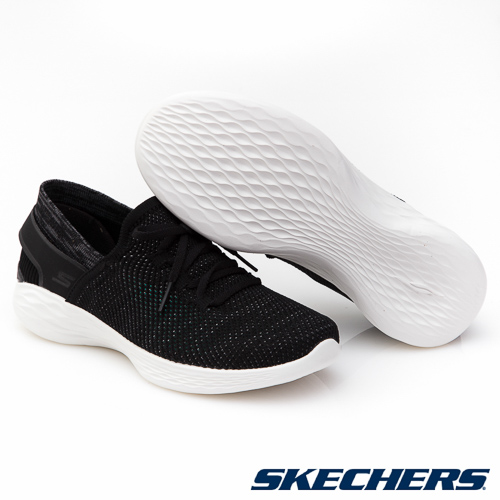 SKECHERS (女) 健走系列 YOU - 14960BKW