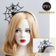 摩達客 萬聖節派對頭飾-黑色蜘蛛網創意造型髮箍 product thumbnail 1
