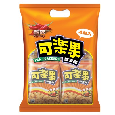 《可樂果》酷辣量販包(70g*4包)