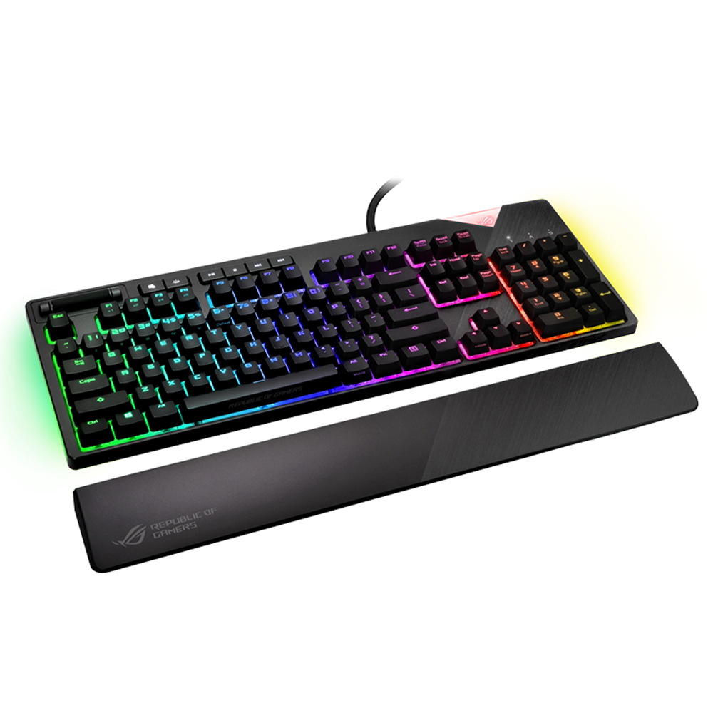 ASUS 華碩 ROG STRIX FLARE RGB CHERRY 電競鍵盤 (紅軸)