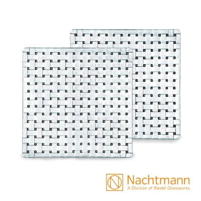 Nachtmann Bossa Nova巴莎諾瓦方形盤(2入)21cm
