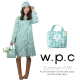 【w.p.c.】甜美花朵款。時尚雨衣/風衣(R1026)_(綠色) product thumbnail 1