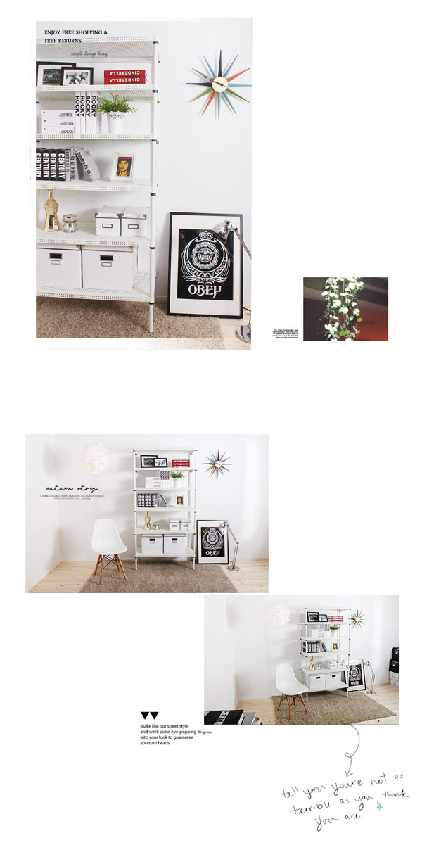 GALAXY 多功能沖孔六層架 寬91x深46x高181cm