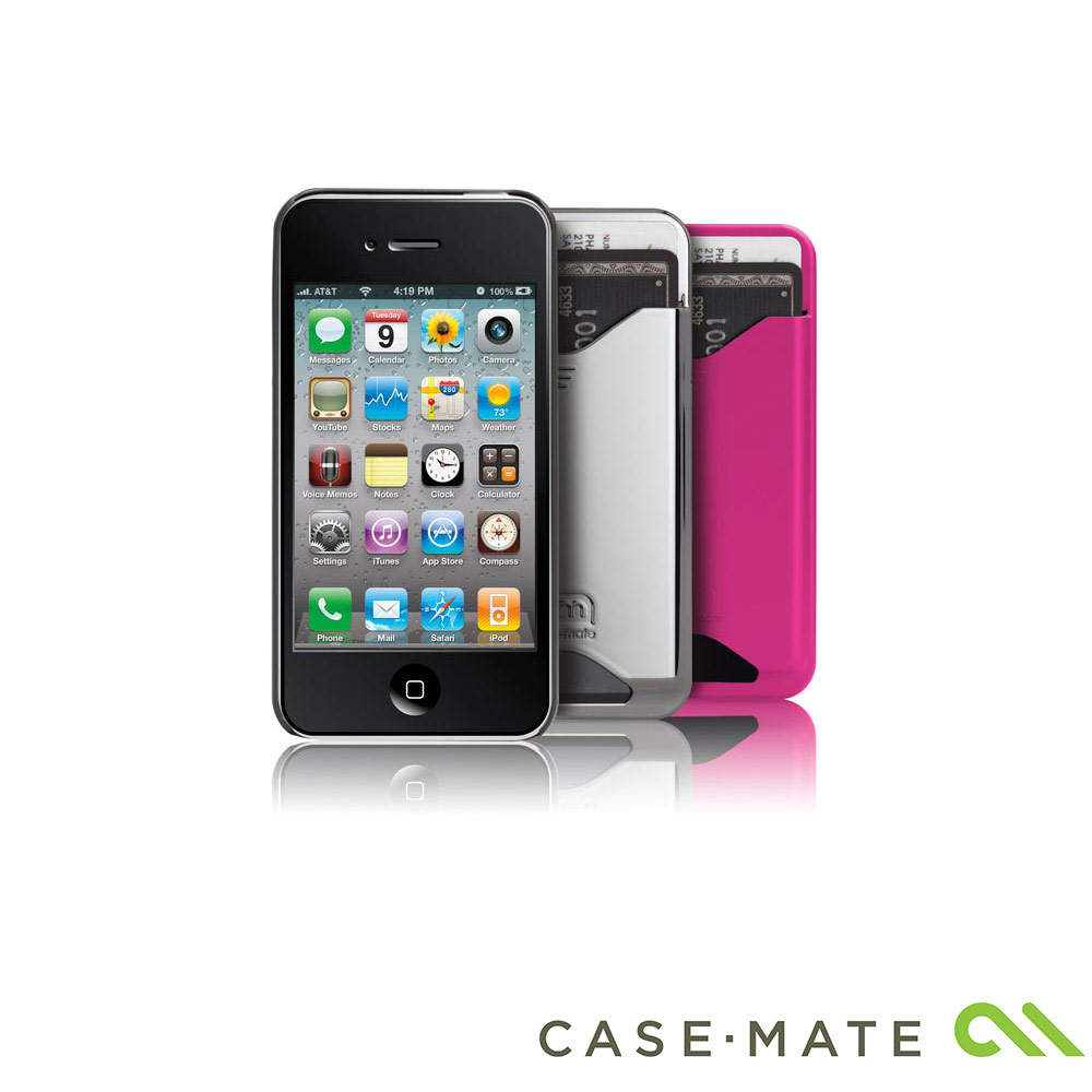 Case-Mate iPhone 4 專用 ID Case 超薄卡夾保護硬殼（共三色)