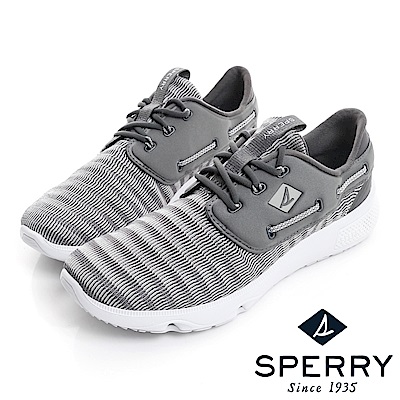 SPERRY 7SEAS無所畏懼海軍條紋休閒鞋(男款)-灰