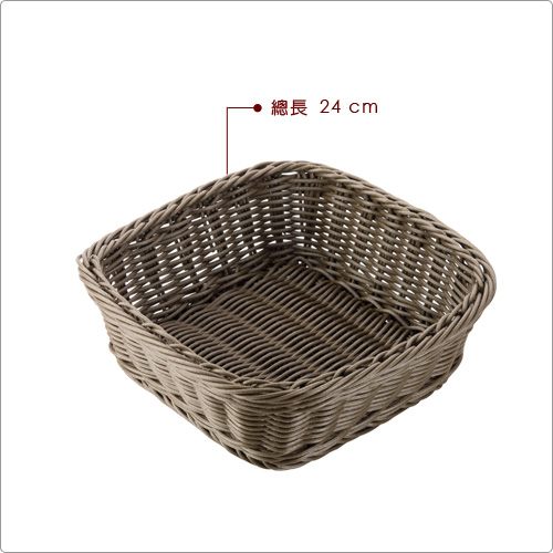TESCOMA 耐熱編織麵包籃(方24cm)