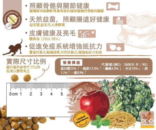 BENEFIT斑尼菲L.I.D. 高能犬糧 1.5kgx2包 鴨肉糙米配方