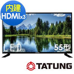 TATUNG大同 55吋 4K UHD 液晶顯示器+視訊盒