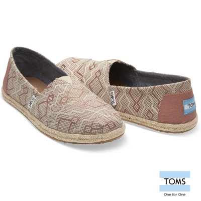TOMS 幾何織紋懶人鞋-女款