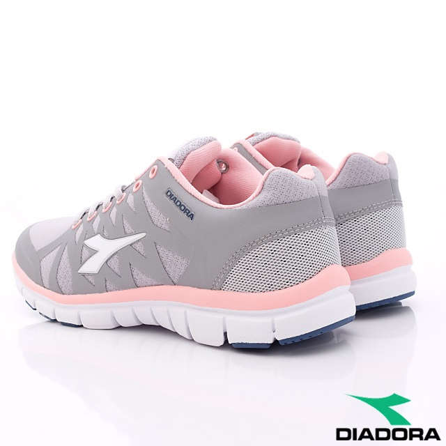 DIADORA-E楦頭超輕量反光慢跑款-WRNI838灰(女段)