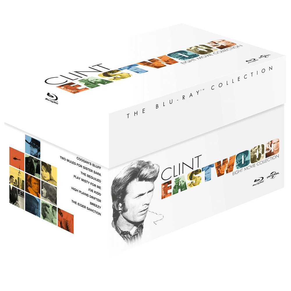 克林伊斯威特 8碟經典套裝 Clint Eastwood  藍光 BD