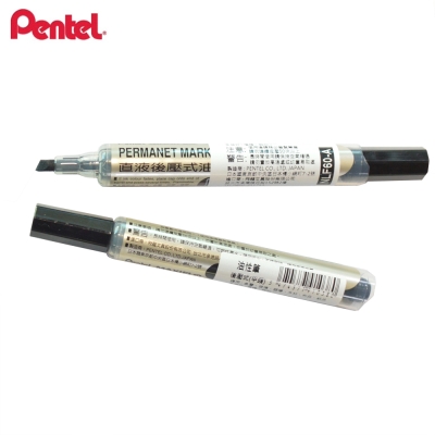 PENTEL 飛龍 直液後壓細平奇異筆-12支(NLF60)