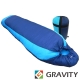 【台灣 Gravity】100%天然潑水水鳥羽絨睡袋600g(JIS90/10)_藍 product thumbnail 1