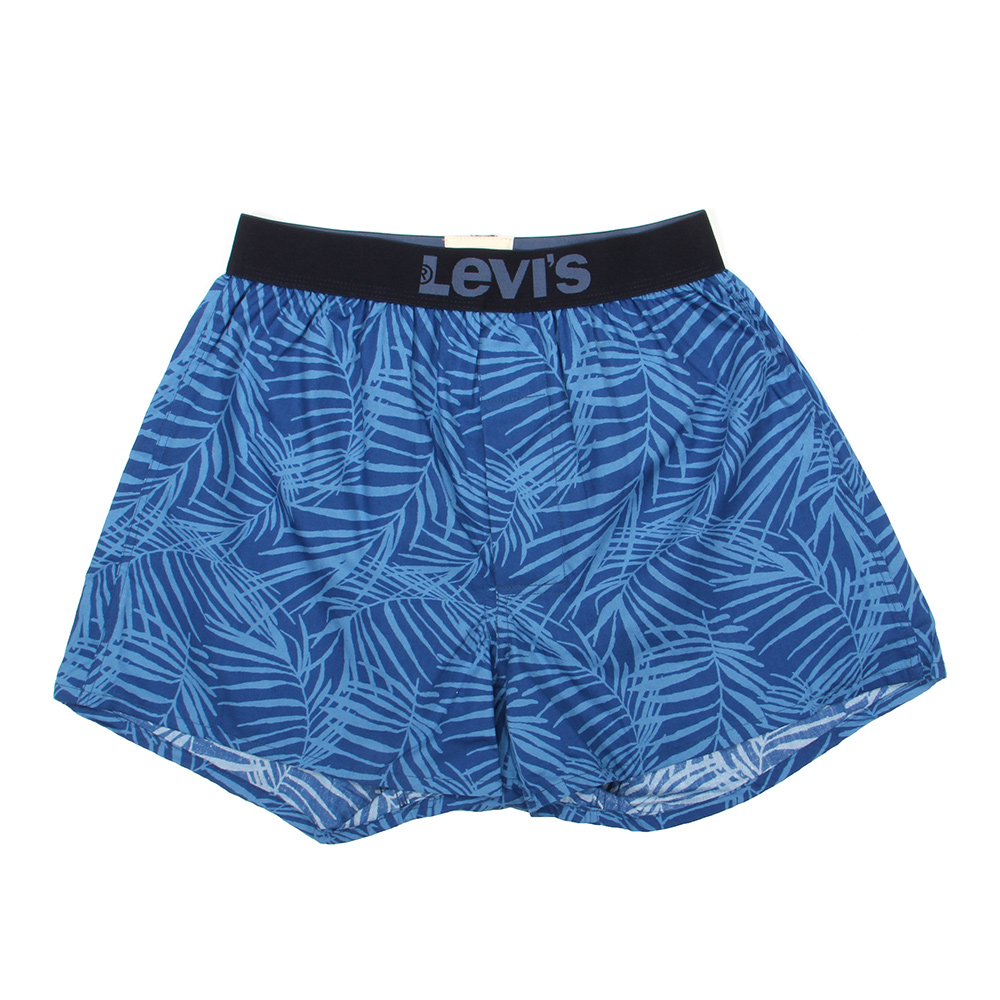 Levis 男款 Woven Boxer 四角褲 酷藍叢林