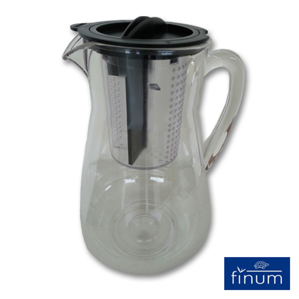 Finum 冷泡控制壺1800ml(黑)