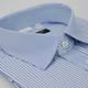 金安德森 藍白條紋相間變化領窄版短袖襯衫fast product thumbnail 1