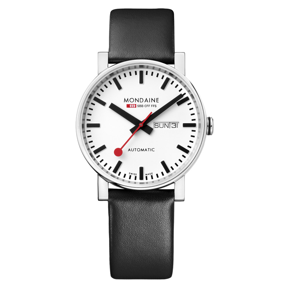 Mondaine 瑞士國鐵經典機械錶 白 40mm Mondaine 瑞士國鐵 Yahoo奇摩購物中心