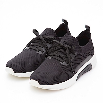 SKECHERS(女)時尚休閒系列MODERN JOGGER-68716BLK