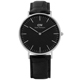 DW Daniel Wellington Black經典壓紋真皮手錶-黑色/36mm product thumbnail 1