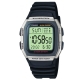 CASIO 樂活休閒運動數位錶(W-96H-1A)-銀框X黑/38mm product thumbnail 1