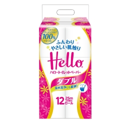 日本Hello小捲筒衛生紙114張x12捲/串