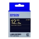 EPSON C53S654407 LK-4BKP粉彩系列黑底金字標籤帶(寬度12mm) product thumbnail 1